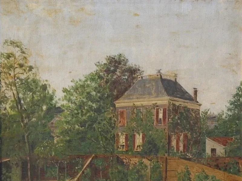 1860-N. van der Hoef - Casa Rozenhof Coehoornsingel